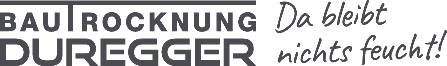 Bautrocknung Duregger Kopfbereich Logo